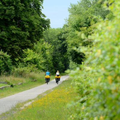 balade à vélo rive droite Bordeaux