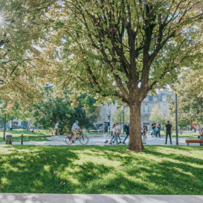 Place Gambetta à Bordeaux