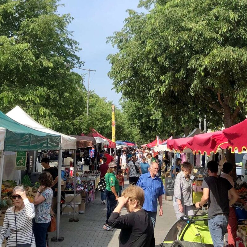 Marché de plein air à Mérignac