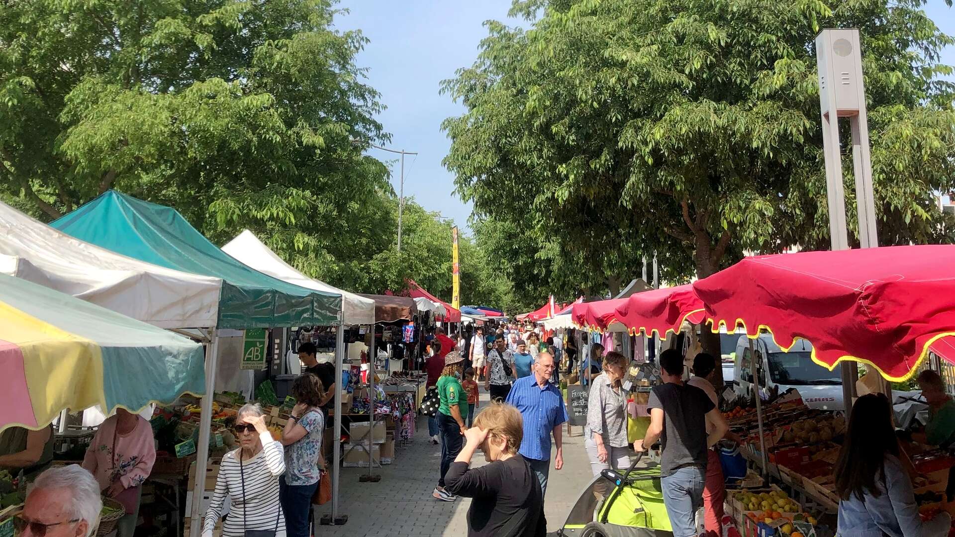 Marché de plein air à Mérignac