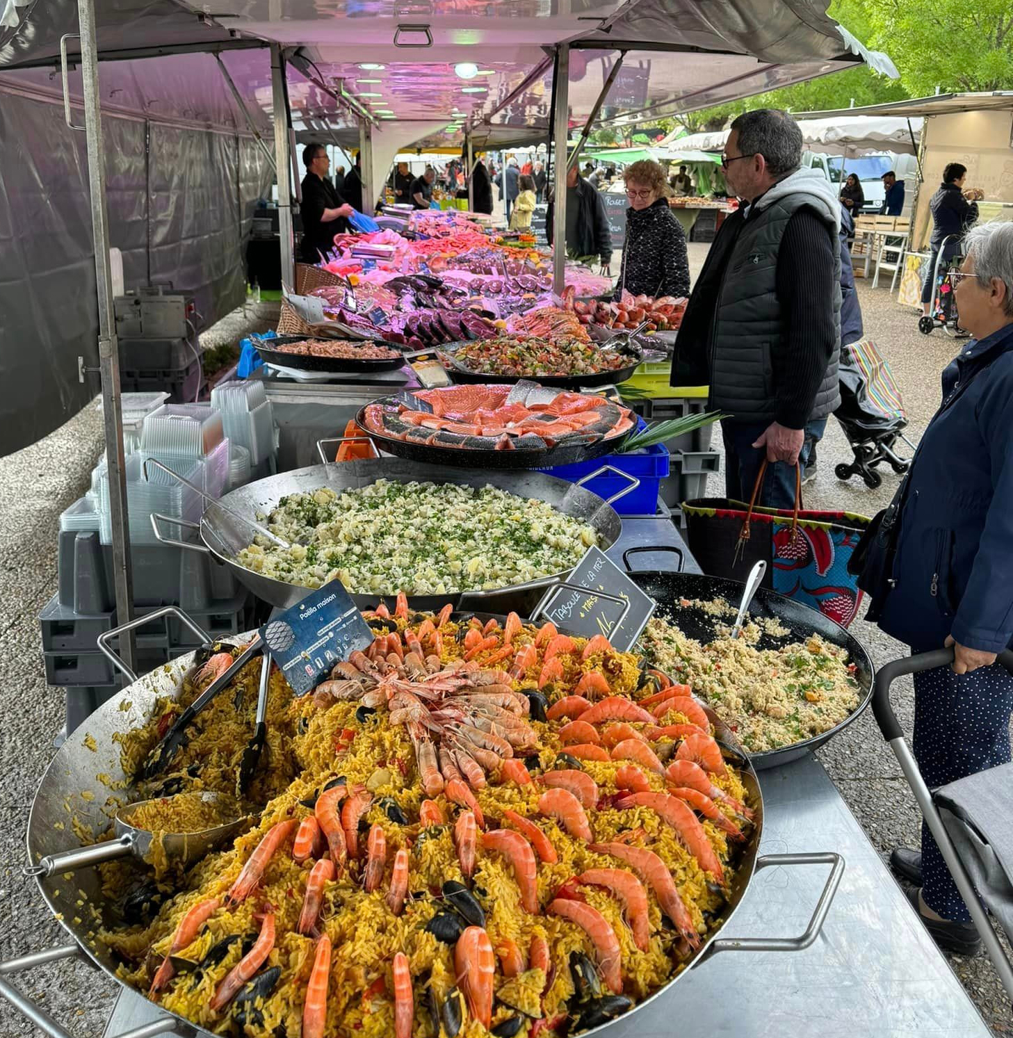 Au marché de Saint-Aubin-de-Médoc