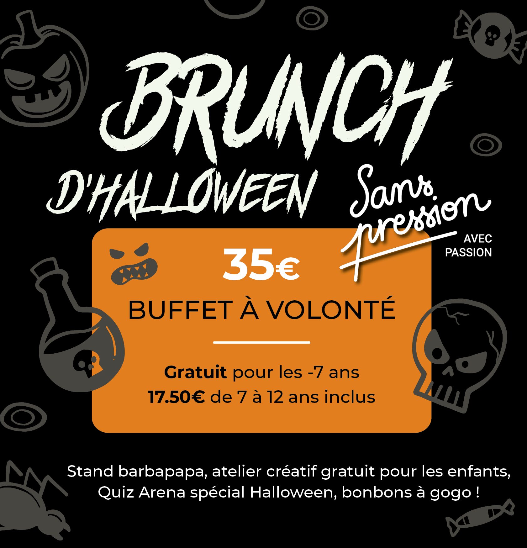 Brunch Halloween Sans Pression