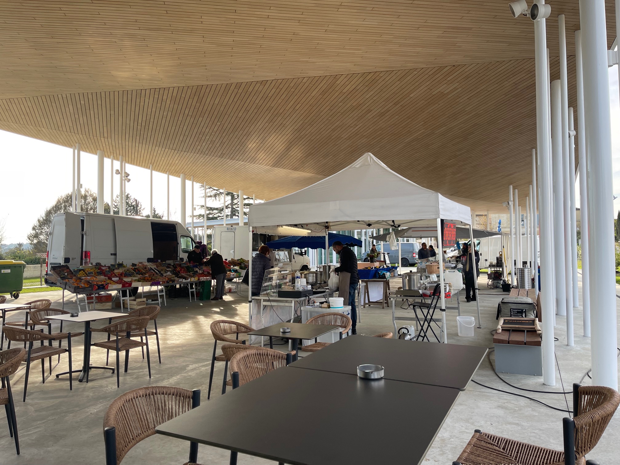 Halle Vettiner nouveau marché près de Bordeaux